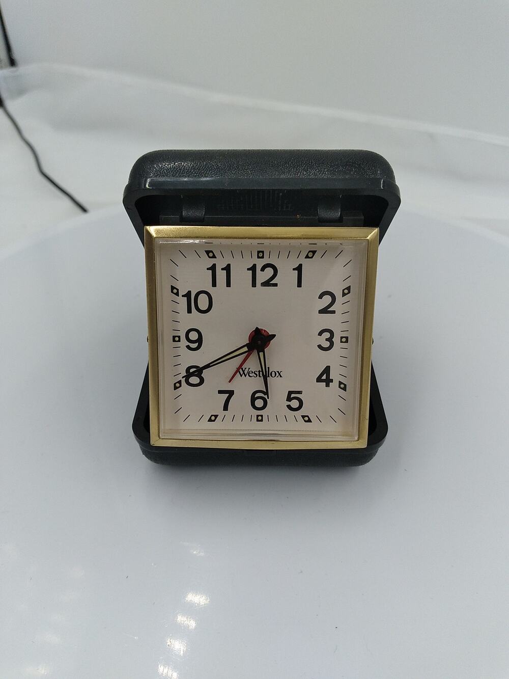 NOS Vintage Westclox travel clock